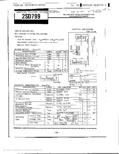 Toshiba 2sd799  . Electronic Components Datasheets Active components Transistors Toshiba 2sd799.pdf