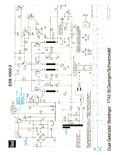 DUAL ve dual 721 schematic  . Rare and Ancient Equipment DUAL Audio 721 ve_dual_721_schematic.pdf