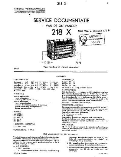 NSF H218X  . Rare and Ancient Equipment NSF Audio H218X NSF_H218X.pdf