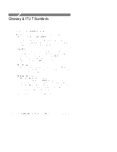 Tektronix sdh glos  Tektronix TEK CTS850 Test Set Reference sdh_glos.PDF