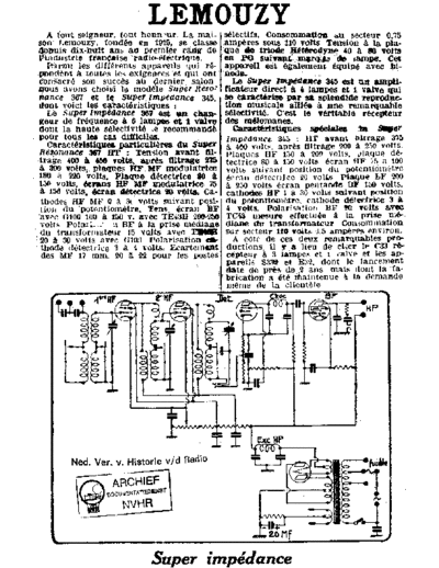 LEMOUZY 345  . Rare and Ancient Equipment LEMOUZY Audio 345 Lemouzy_345.pdf