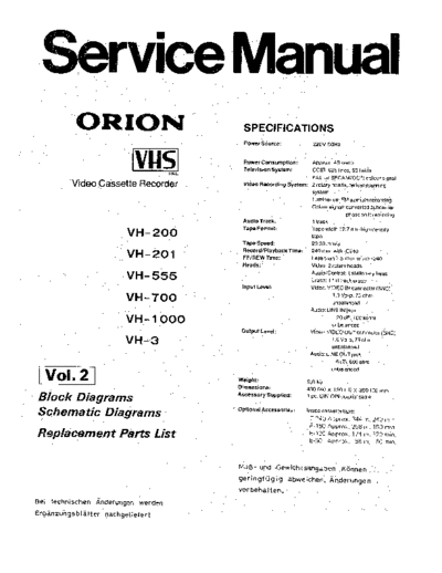 TENSAI orion vc180  . Rare and Ancient Equipment TENSAI Video TVR950 orion_vc180.pdf
