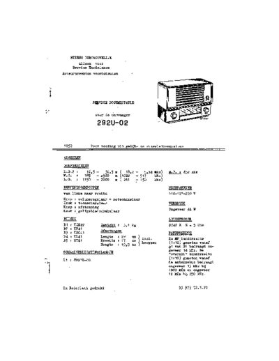 NSF Siera Aristona 292U  . Rare and Ancient Equipment NSF Audio H28U Siera Aristona_292U.pdf