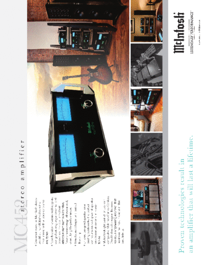 Mc INTOSH hfe mcintosh mc452 flyer en  . Rare and Ancient Equipment Mc INTOSH Audio MC452 hfe_mcintosh_mc452_flyer_en.pdf