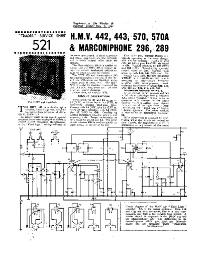 COLUMBIA HMV 442  . Rare and Ancient Equipment COLUMBIA Audio 442 HMV_442.pdf