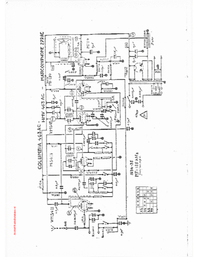 COLUMBIA 463AC  . Rare and Ancient Equipment COLUMBIA Audio 463AC 463AC.pdf