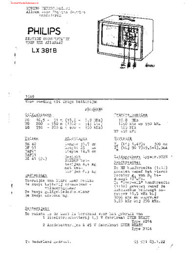 CONSERTON LX381B  . Rare and Ancient Equipment CONSERTON Audio B419 LX381B.pdf
