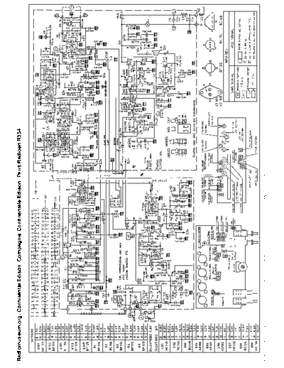 CONTINENTAL EDISON schematic  . Rare and Ancient Equipment CONTINENTAL EDISON Car Audio R354 schematic.pdf