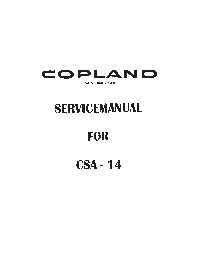 COPLAND hfe   csa-14 service en  . Rare and Ancient Equipment COPLAND Audio CSA-14 hfe_copland_csa-14_service_en.pdf