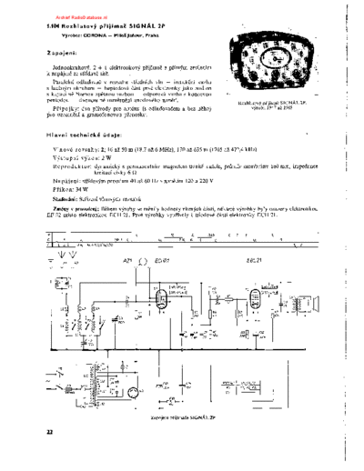 CORONA SIGNAL-2P  . Rare and Ancient Equipment CORONA Audio Signal2P SIGNAL-2P.pdf