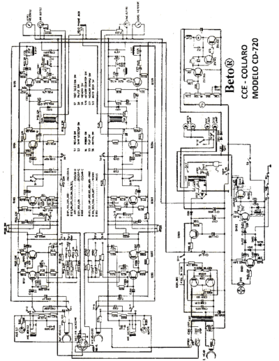 CCE CCE-COLLARO-CD-720  . Rare and Ancient Equipment CCE Audio CD-720 CCE-COLLARO-CD-720.pdf