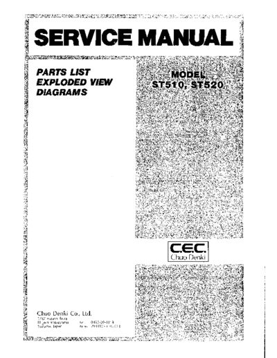 CEC ve   st-510 520 service en  . Rare and Ancient Equipment CEC Audio ST-510 ve_cec_st-510_520_service_en.pdf