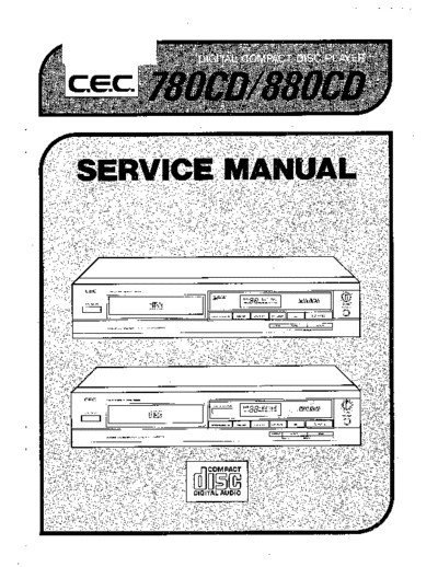 CEC hfe   780cd 880cd service en  . Rare and Ancient Equipment CEC Audio 780CD hfe_cec_780cd_880cd_service_en.pdf