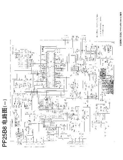 CHANGHONG CH-12 chassis (PF25B8)  . Rare and Ancient Equipment CHANGHONG TV CH-12 chassis CH-12_chassis_(PF25B8).pdf