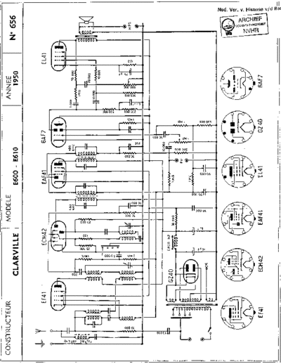 CLARVILLE E600  . Rare and Ancient Equipment CLARVILLE Audio E610 Clarville_E600.pdf