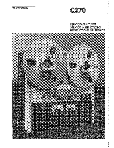 . Various Revox C270 Serv  . Various SM scena Studer Revox_C270_Serv.pdf