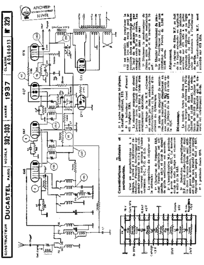 DUCASTEL Ducastel 302  . Rare and Ancient Equipment DUCASTEL Audio 302 Ducastel_302.pdf