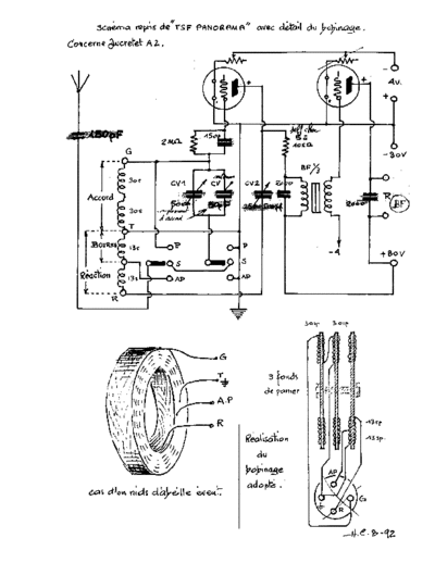 DUCRETET A2  . Rare and Ancient Equipment DUCRETET Audio A2 Ducretet_A2.pdf