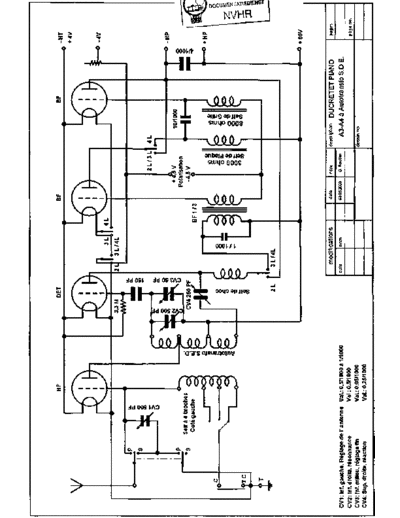 DUCRETET A4  . Rare and Ancient Equipment DUCRETET Audio A4 Ducretet_A4.pdf