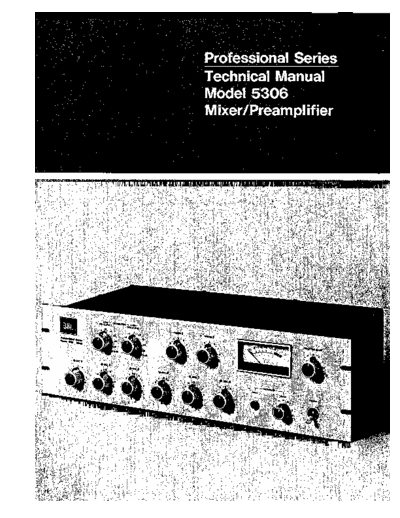 . Various JBL-5306manual  . Various SM scena Studio JBL-5306manual.pdf