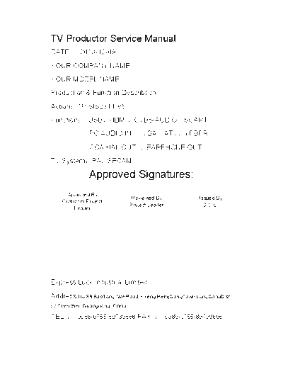 . Various chassis tp.sis231.pt85 sm  . Various CHINA TV LCD TP.SIS231.PT85  chassis chassis_tp.sis231.pt85_sm.pdf