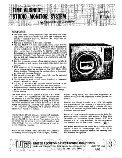 . Various UREI-811A  . Various SM scena Studio UREI-811A.pdf