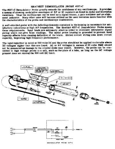 HEATHKIT 337-c  . Rare and Ancient Equipment HEATHKIT Audio 337-c 337-c.pdf