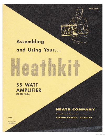 HEATHKIT hfe heathkit w-7a assy instr en  . Rare and Ancient Equipment HEATHKIT Audio W-7A hfe_heathkit_w-7a_assy_instr_en.pdf