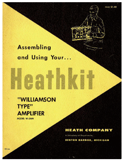 HEATHKIT hfe   w-3am assembly user  . Rare and Ancient Equipment HEATHKIT Audio W-3AM hfe_heathkit_w-3am_assembly_user.pdf