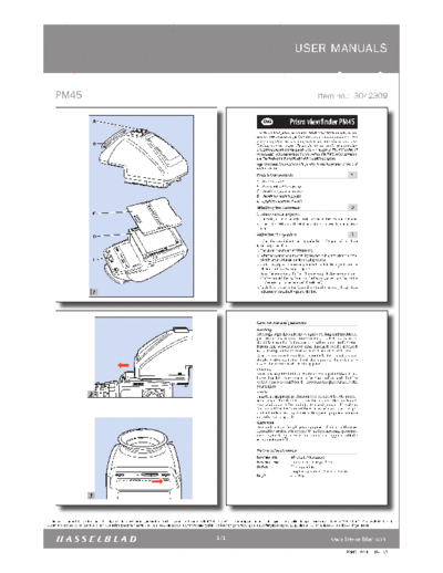 . Various pm45 user manual uk v3  . Various RTV Foto V System pm45_user manual_uk_v3.pdf