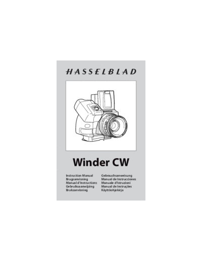 . Various winder cw eng  . Various RTV Foto V System winder_cw_eng.pdf
