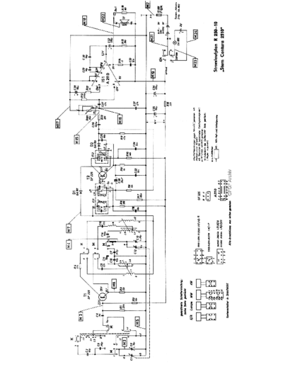RFT SternRadioBerlin SternContura2510 sch  . Rare and Ancient Equipment RFT Audio 212 ProminentDeLuxe SternRadioBerlin_SternContura2510_sch.pdf