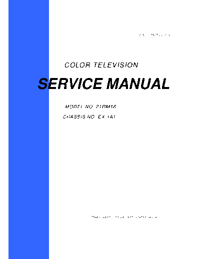 . Various 21BM18+Chassis+EX-1A1  . Various CHINA TV TV 21BM18 Chassis EX-1A1 21BM18+Chassis+EX-1A1.pdf