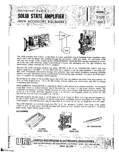 . Various UREI-1109  . Various SM scena Studio UREI-1109.pdf