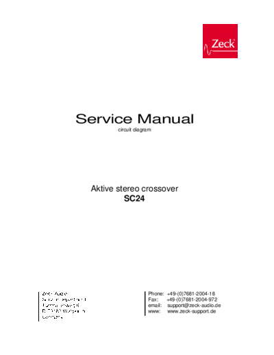 . Various Zeck-SC24 actcross  . Various SM scena Zeck Zeck-SC24 actcross.pdf