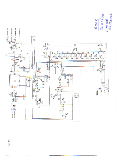 . Various amek cl01 cl02 compressor limiter  . Various SM scena Studio amek_cl01_cl02_compressor_limiter.pdf
