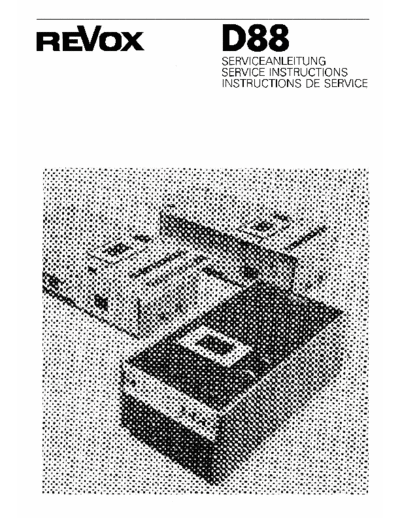 . Various Revox D88 Serv  . Various SM scena Studer Revox_D88_Serv.pdf