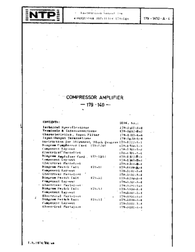 . Various NTP 179-140 Manual  . Various SM scena Studio NTP_179-140_Manual.pdf