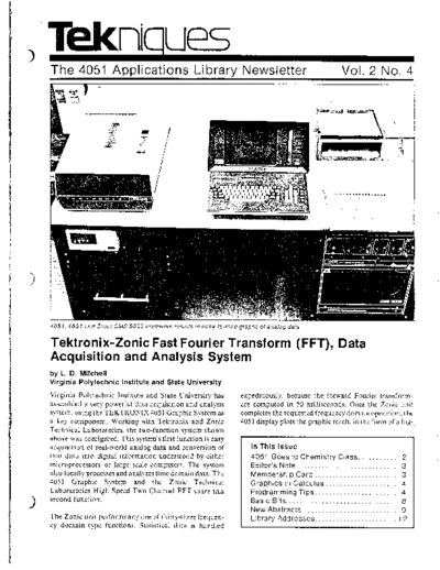 Tektronix Tekniques Vol 2 No 04  Tektronix tekniques vol2 Tekniques_Vol_2_No_04.pdf