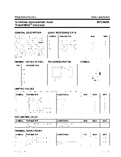 International Rectifier irfz44ns 1  . Electronic Components Datasheets Active components Transistors International Rectifier irfz44ns_1.pdf