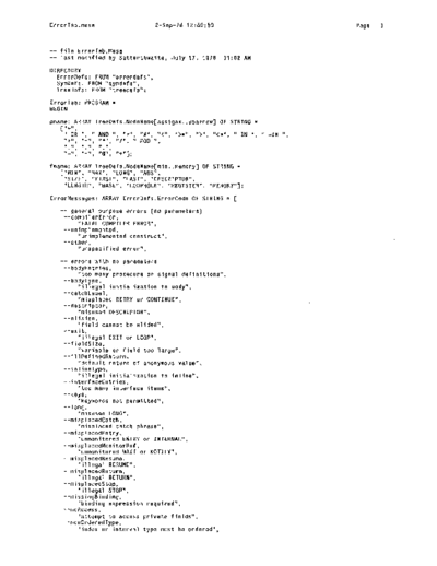 xerox ErrorTab.mesa Sep78  xerox mesa 4.0_1978 listing Mesa_4_Compiler ErrorTab.mesa_Sep78.pdf