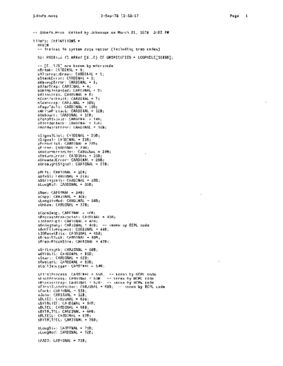 xerox SDDefs.mesa Sep78  xerox mesa 4.0_1978 listing Mesa_4_System SDDefs.mesa_Sep78.pdf