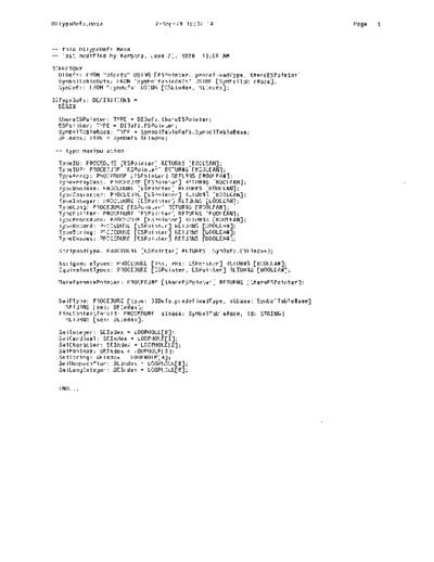 xerox DITypeDefs.mesa Sep78  xerox mesa 4.0_1978 listing Mesa_4_Debug DITypeDefs.mesa_Sep78.pdf