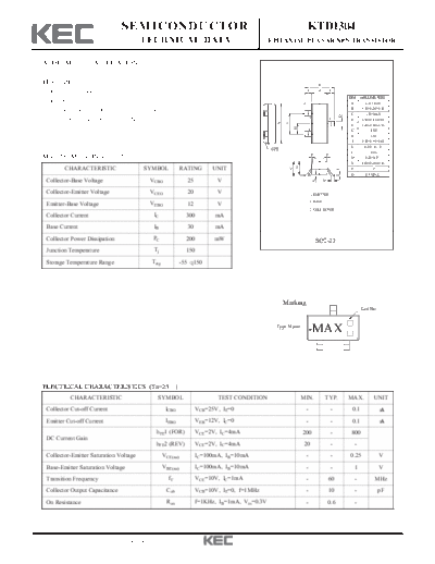 KEC ktd1304  . Electronic Components Datasheets Active components Transistors KEC ktd1304.pdf