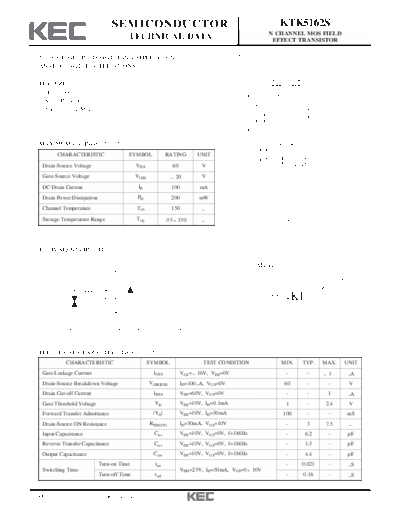 KEC ktk5162s  . Electronic Components Datasheets Active components Transistors KEC ktk5162s.pdf