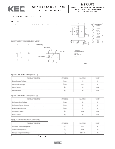KEC ktx955t  . Electronic Components Datasheets Active components Transistors KEC ktx955t.pdf