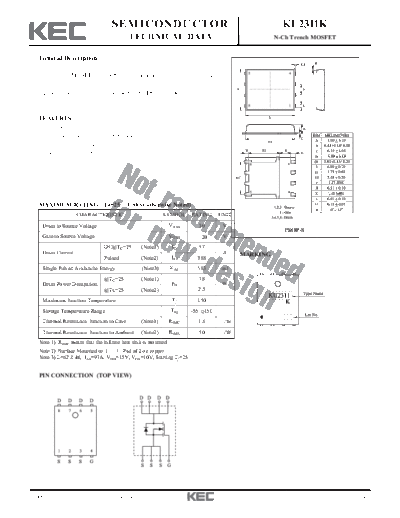 KEC ku2311k  . Electronic Components Datasheets Active components Transistors KEC ku2311k.pdf