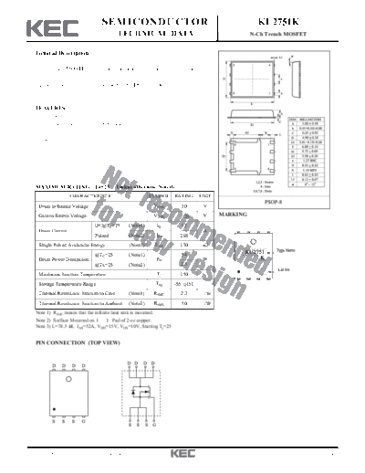 KEC ku2751k  . Electronic Components Datasheets Active components Transistors KEC ku2751k.pdf