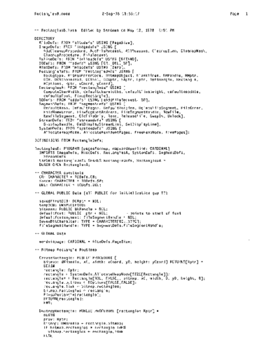 xerox RectanglesB.mesa Sep78  xerox mesa 4.0_1978 listing Mesa_4_System RectanglesB.mesa_Sep78.pdf