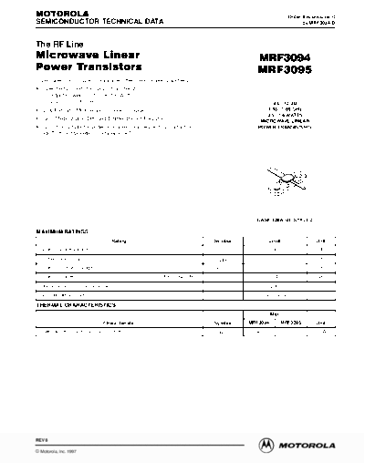 Motorola mrf3094rev8  . Electronic Components Datasheets Active components Transistors Motorola mrf3094rev8.pdf